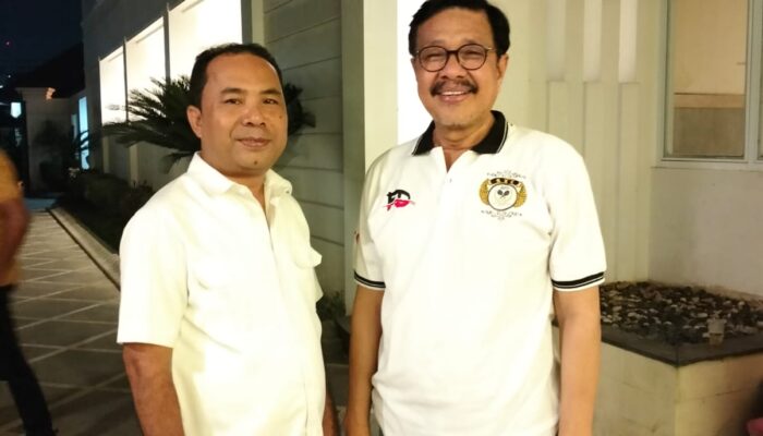 Bakal Calon Bupati Muna, Abdul Muslim dan Nur Alam mantan Gubernur Sultra Lakukan Pertemuan Tertutup