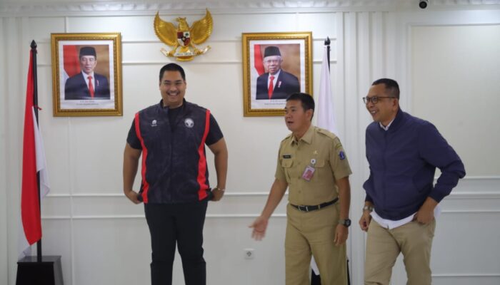 Menpora Dito Menerima Kunjungan Audensi Kadispora Provinsi DKI Jakarta