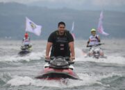 Menpora Dito Pimpin Parade Lap Diatas Jet Ski Kejurnas Aquabike 2024
