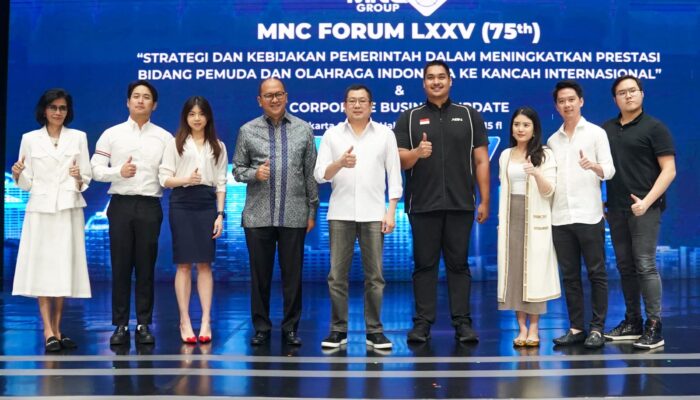 Menpora Dito Bersama Rosan Roeslani Jadi Pembicara di Acara MNC Forum LXXV