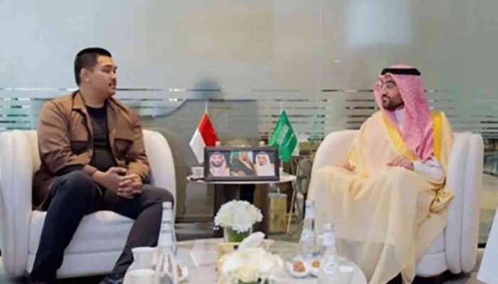 Menpora Dito Bahas Kerjasama Penguatan Talenta Takraw dan Bulu Tangkis dengan Arab Saudi
