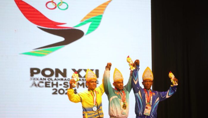 Muswar Iwan Sumbangkan Emas Untuk Sumatra Barat Dari Cabor Binaraga PON XXI