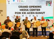 Media Center Pekan Olahraga Nasional (PON) XXI Resmi Dibuka