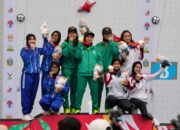 Tim Panjat Tebing Jawa Timur Sukses Raih Emas PON XXI Aceh-Sumut