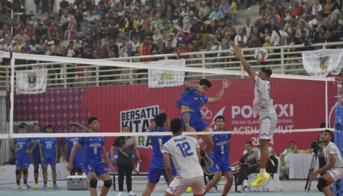 Tim Voli Jakarta Masuk Final Usai  Kalahkan Tuan Rumah Sumut