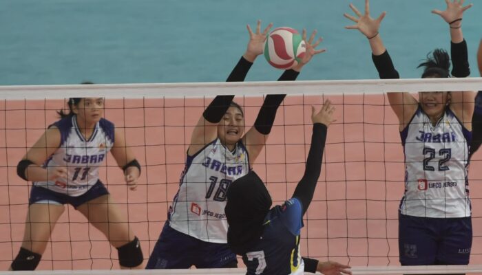 Tim Voli Putri Jabar Amankan Tiket ke Semifinal PON XXI Aceh-Sumut