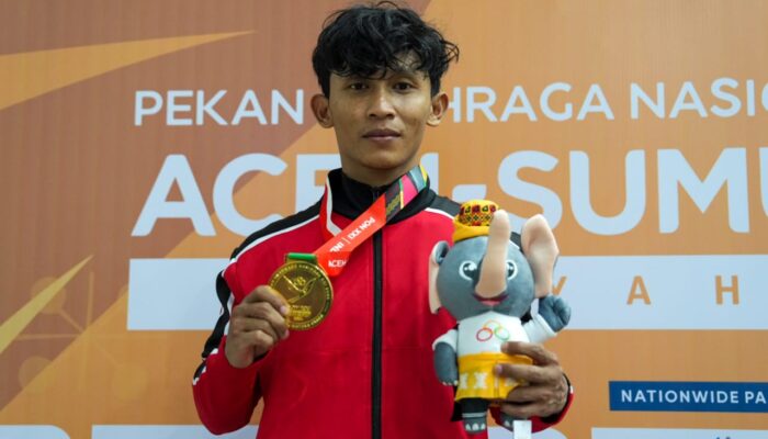 Yulianto Persembahkan Medali Emas Pada Cabor Hapkido di PON XXI Aceh-Sumut