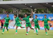 Tampil Menyerang Sejak Awal, Tim Sepak Bola Sumut Kalahkan Jateng, PON XXI
