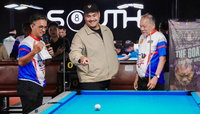 Menpora Dito resmikan fasilitas biliar Rusty Rabbit & South Pool