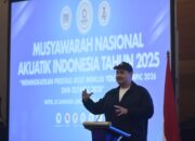 Menpora Dito Resmi Buka Munas PB Akuatik Indonesia 2025, Fokus Menuju Olimpiade