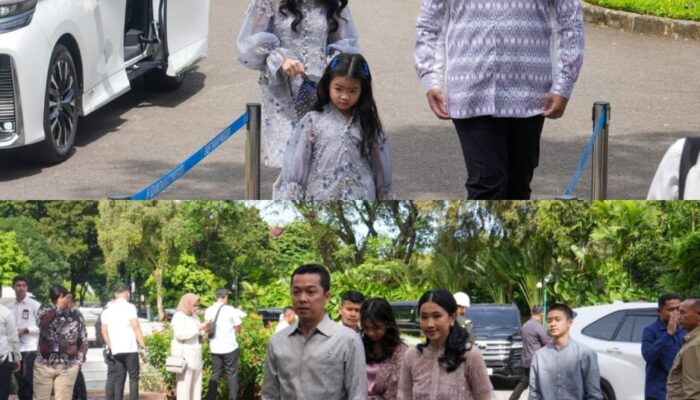 Menpora Dito dan Wamenpora Taufik Hadiri Open House Idul Fitri 1446 H di Istana Negara Bersama Presiden Prabowo