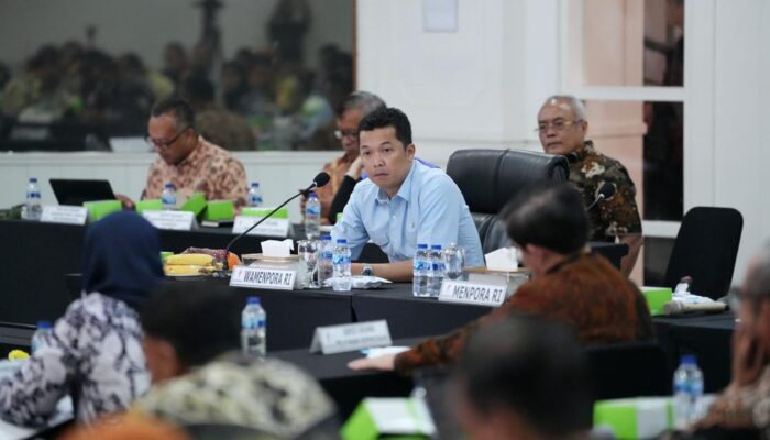 Wamenpora Pimpin Rapat Koordinasi Lintas Kementerian Bahas Pelayanan Kepemudaan