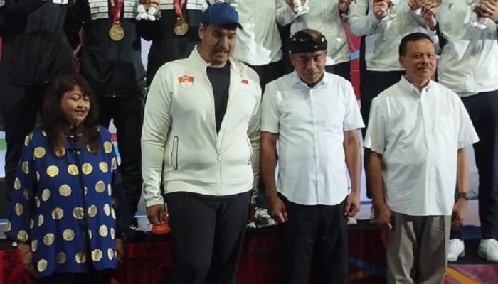 Menpora Dito Hadiri Final Kejuaraan Anggar Asia 2025 di Bali