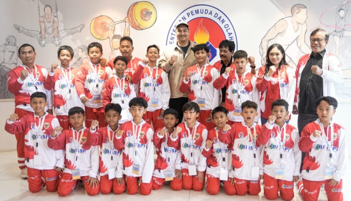 Menpora Dito Lepas Tim Pelajar BLiSPI ke 1900 Cup Barcelona 2025