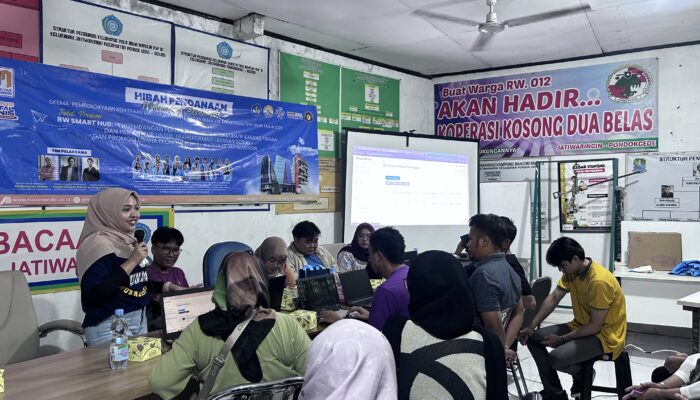Pelatihan RW Smart Hub di Jatiwaringin Dorong Warga Melek Digital dan Transparan