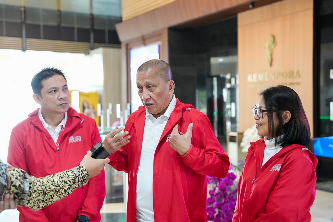 Menteri Pemuda dan Olahraga Republik Indonesia (Menpora RI), Erick Thohir, memberikan apresiasi terhadap penyelenggaraan Alfamart Run 2026