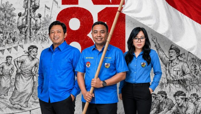 HUT KNPI ke-53 dan HUT ke-81 RI, KNPI Dorong Pemuda Songsong Indonesia Emas 2045