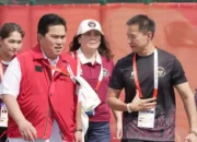 Ketum Cabor Hadir Dampingi Atlet, Menpora Erick Beri Apresiasi